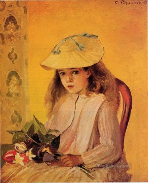 retrato de jeanne 1872 Camille Pissarro Pinturas al óleo